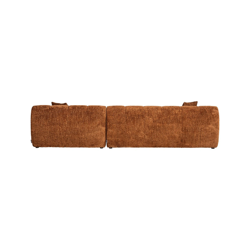 3-Sitzer Sofa Cube mit linker Lounge in lovely cinnamon, 325x193x73 cm von Richmond Interiors – Bild 3