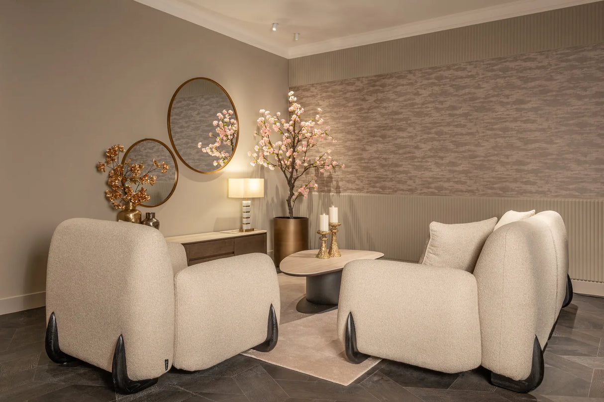 3-Sitzer Sofa Godiva in biscotti beige, 256x111x84 cm von Richmond Interiors – Bild 11