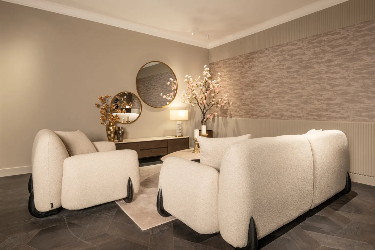 3-Sitzer Sofa Godiva in biscotti beige, 256x111x84 cm von Richmond Interiors – Bild 12