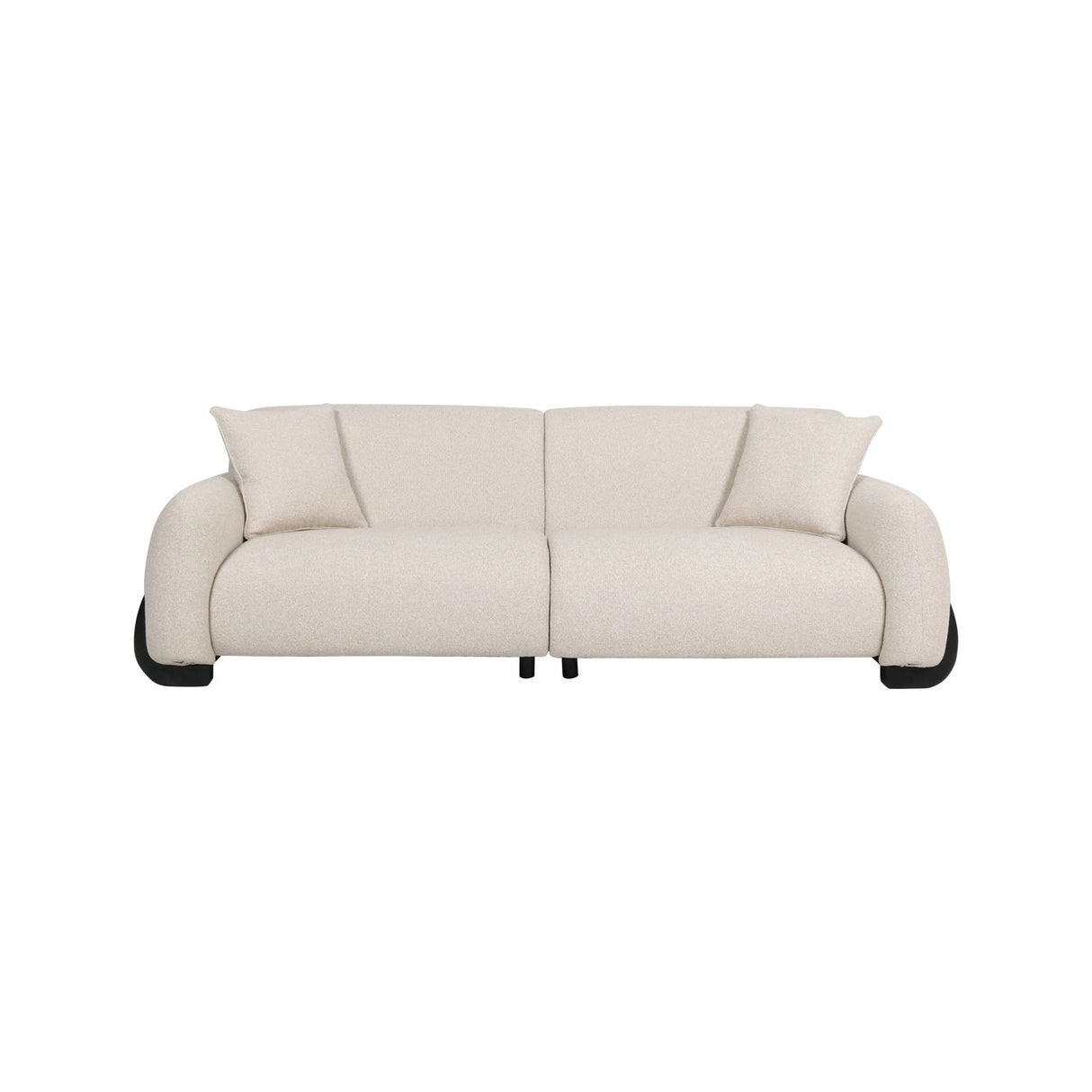 3-Sitzer Sofa Godiva in biscotti beige, 256x111x84 cm von Richmond Interiors – Bild 9