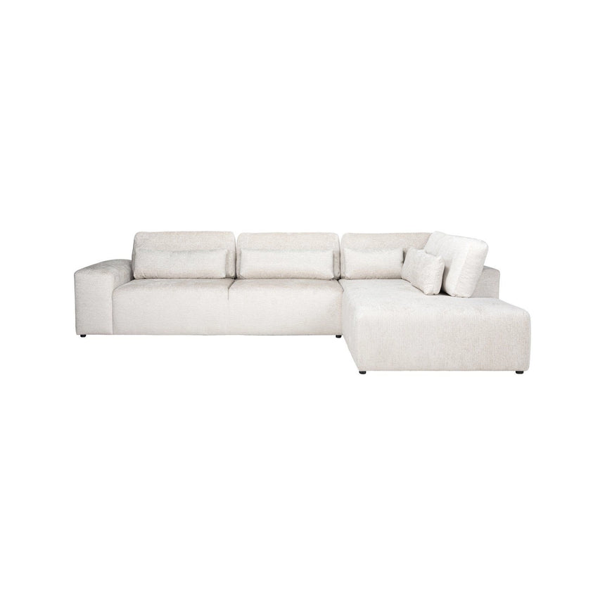3-Sitzer Sofa Lund mit ottomane rechts in cream fusion, 318x225x80 cm von Richmond Interiors – Bild 5