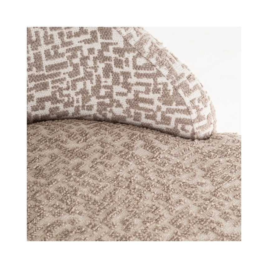 Barhocker Bolton in natural geo als 2er-Set, 48x48x103 cm von Richmond Interiors – Bild 9