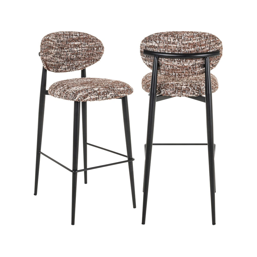 Barhocker Dantes in hazel, 46x54x104 cm von Richmond Interiors – Bild 1