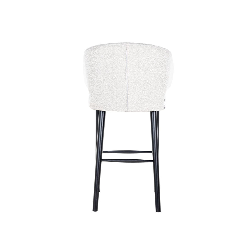 Barhocker Indigo in white bouclé, 62x66x111 cm von Richmond Interiors – Bild 5
