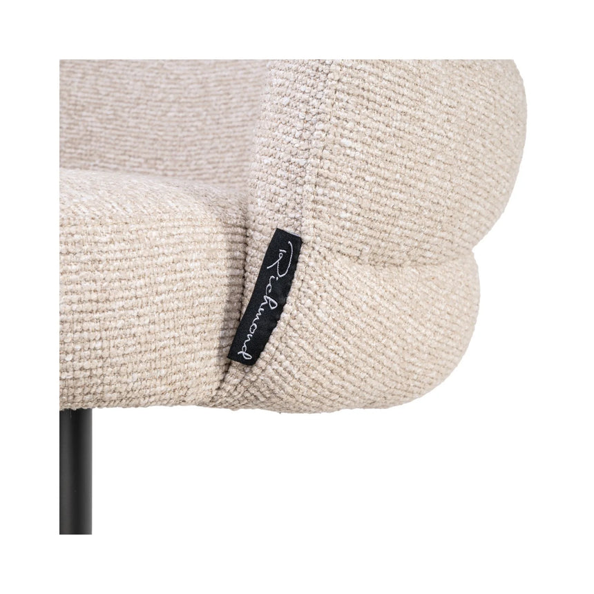Barhocker Nikki mit Drehfunktion in biscotti (flammhemmend), 59x58x85 cm von Richmond Interiors – Bild 10
