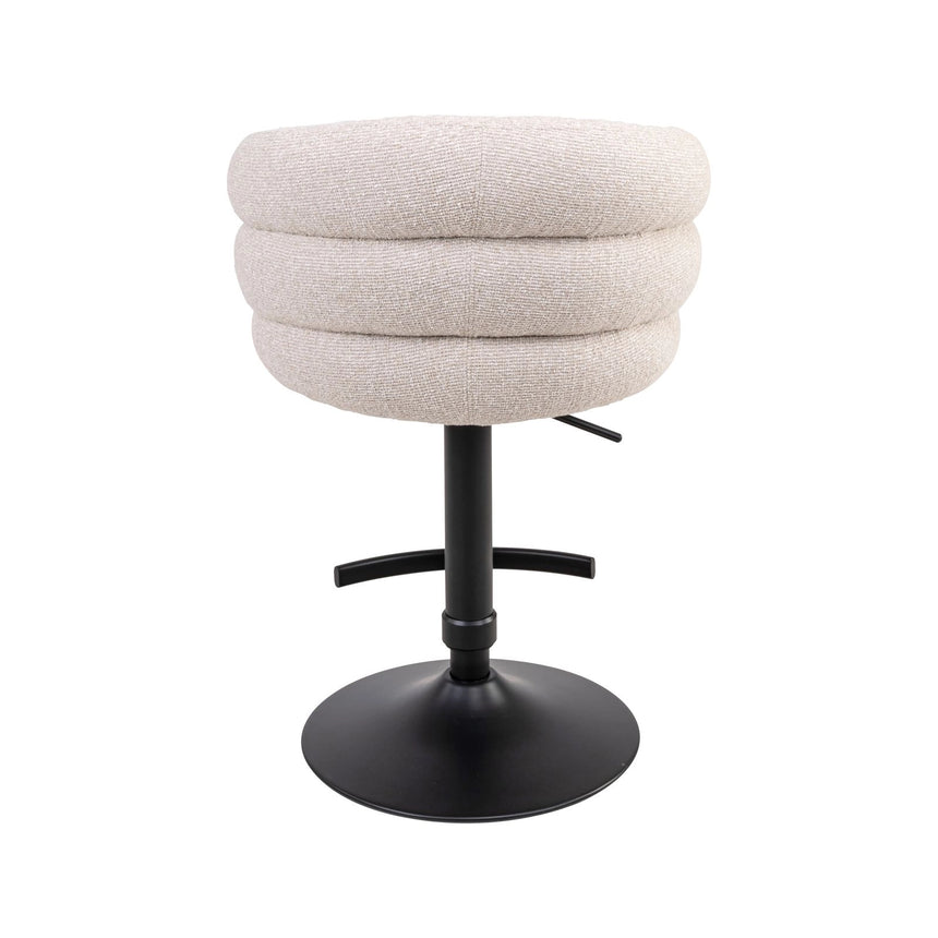 Barhocker Nikki mit Drehfunktion in biscotti (flammhemmend), 59x58x85 cm von Richmond Interiors – Bild 9