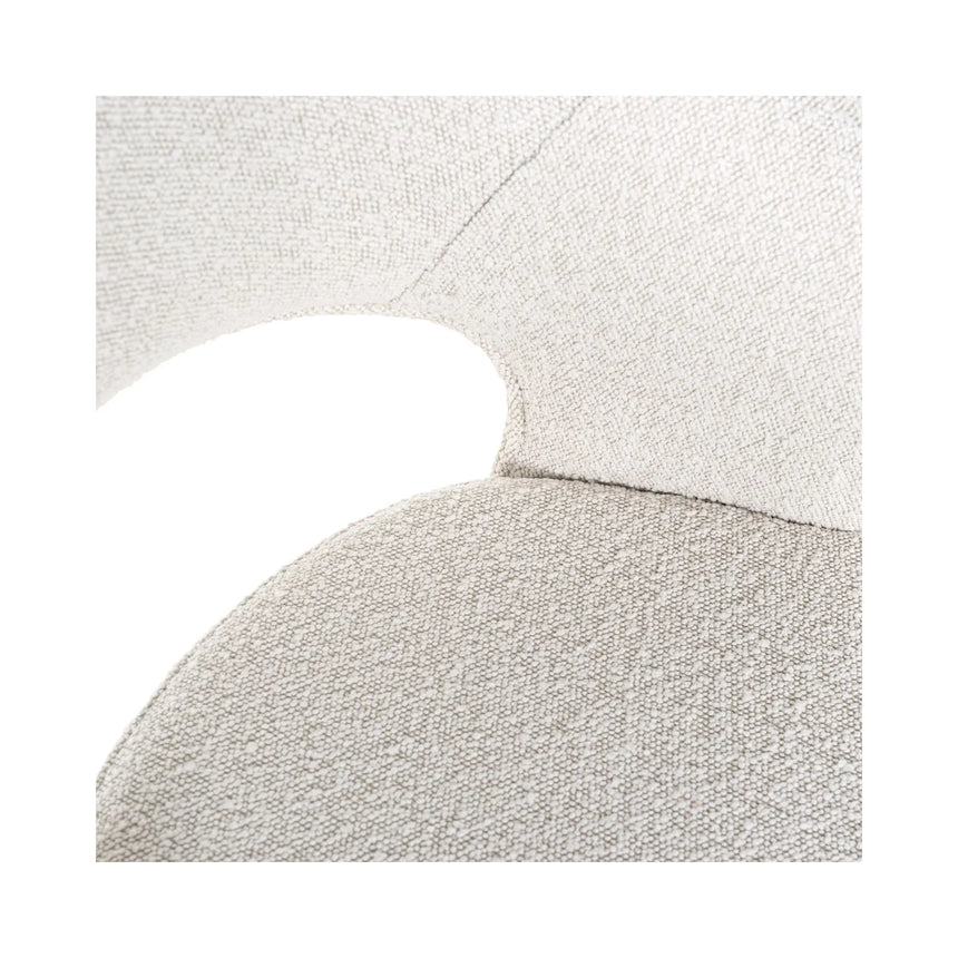 Barhocker Savoy in white bouclé, 50x57x113 cm von Richmond Interiors – Bild 7