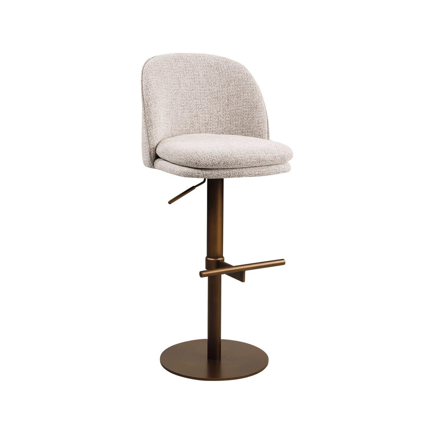 Barhocker Vesper mit Drehfunktion in mocca fancy von Richmond Interiors – Bild 3