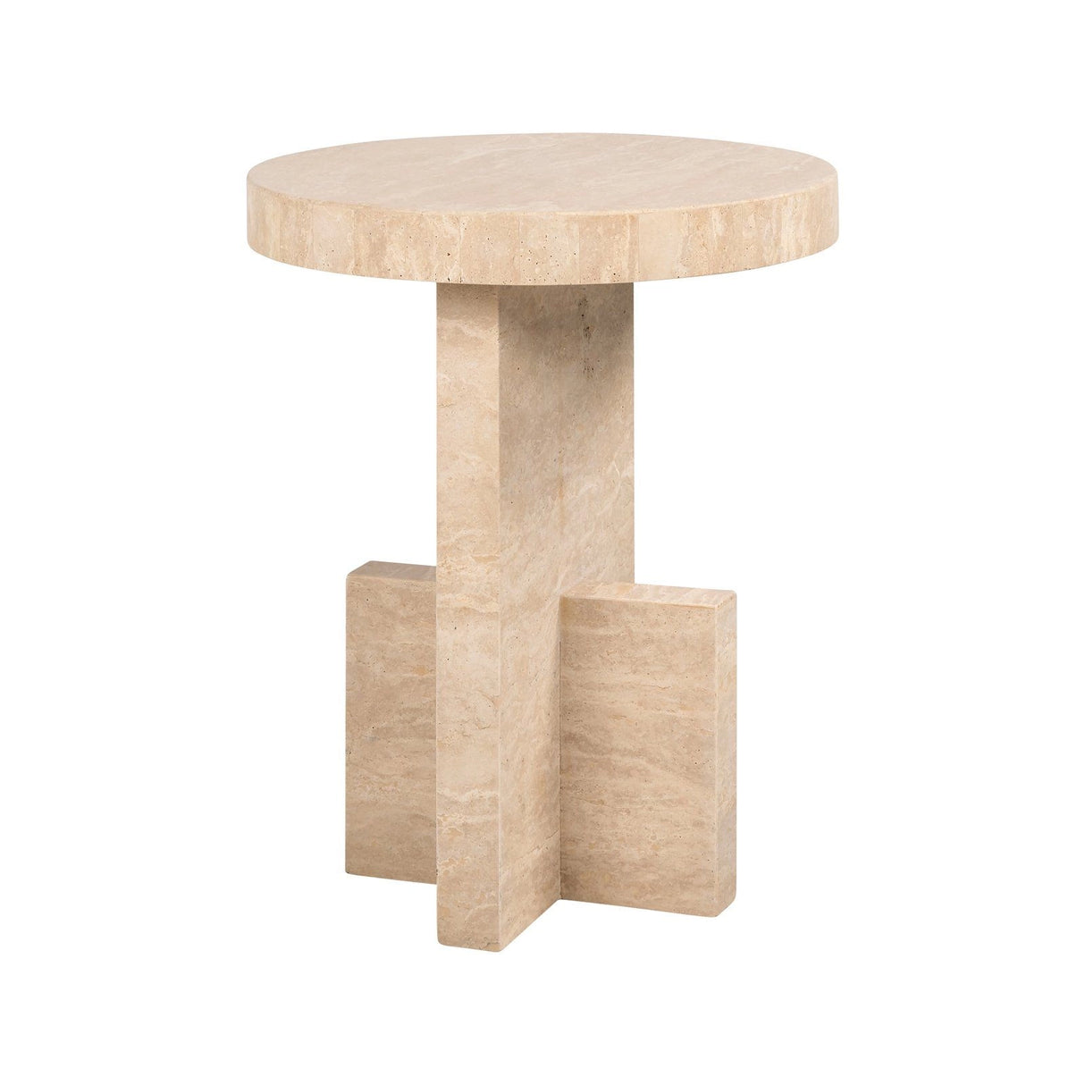 Beistelltisch Alexander Jones (Biltmore) in beige, 44,5x44,5x55 cm von Richmond Interiors – Produktbild 1