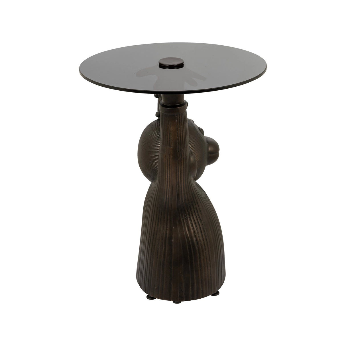 Beistelltisch Ape mit Glas in kupfer, 60x45x65 cm von Richmond Interiors – Bild 2