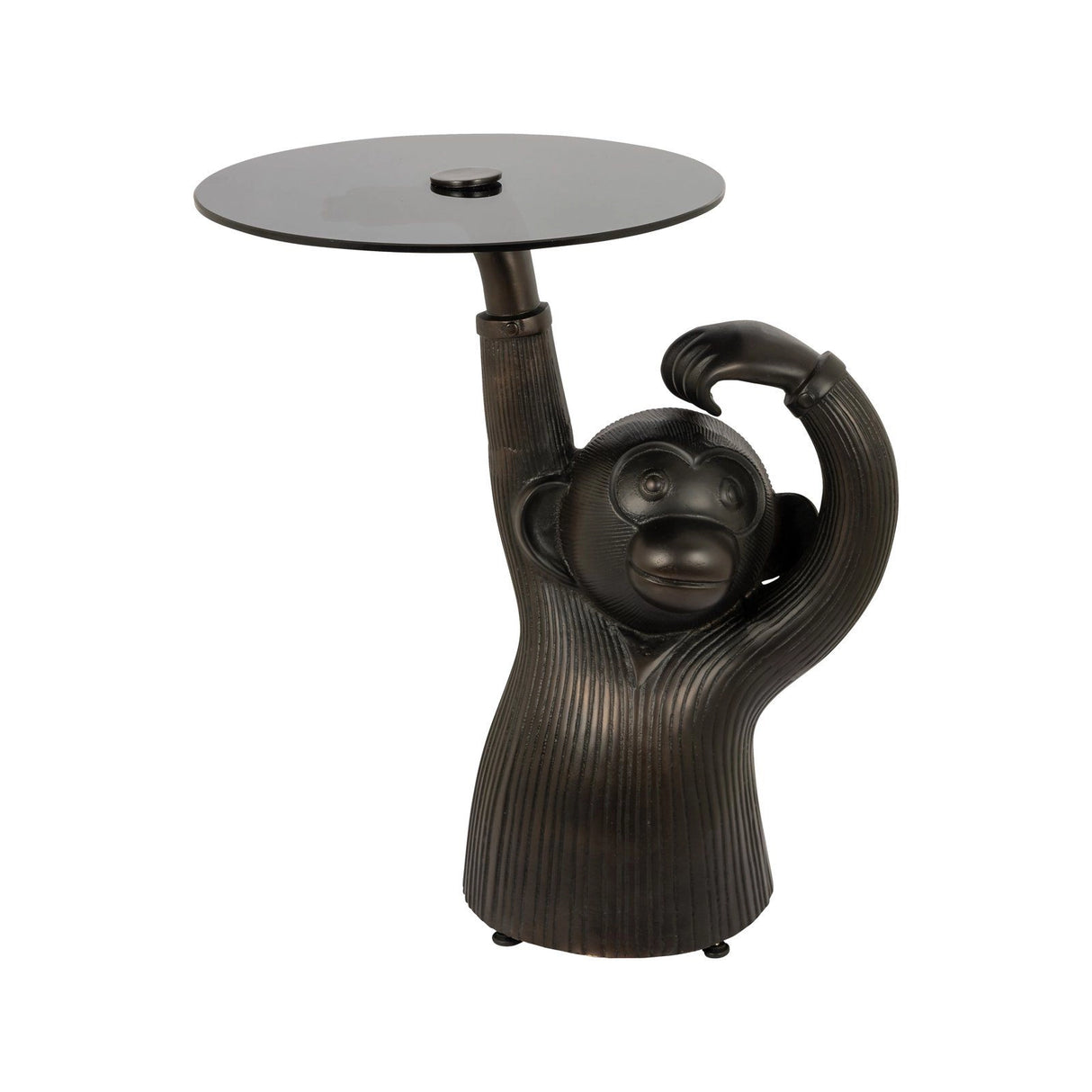 Beistelltisch Ape mit Glas in kupfer, 60x45x65 cm von Richmond Interiors – Bild 4