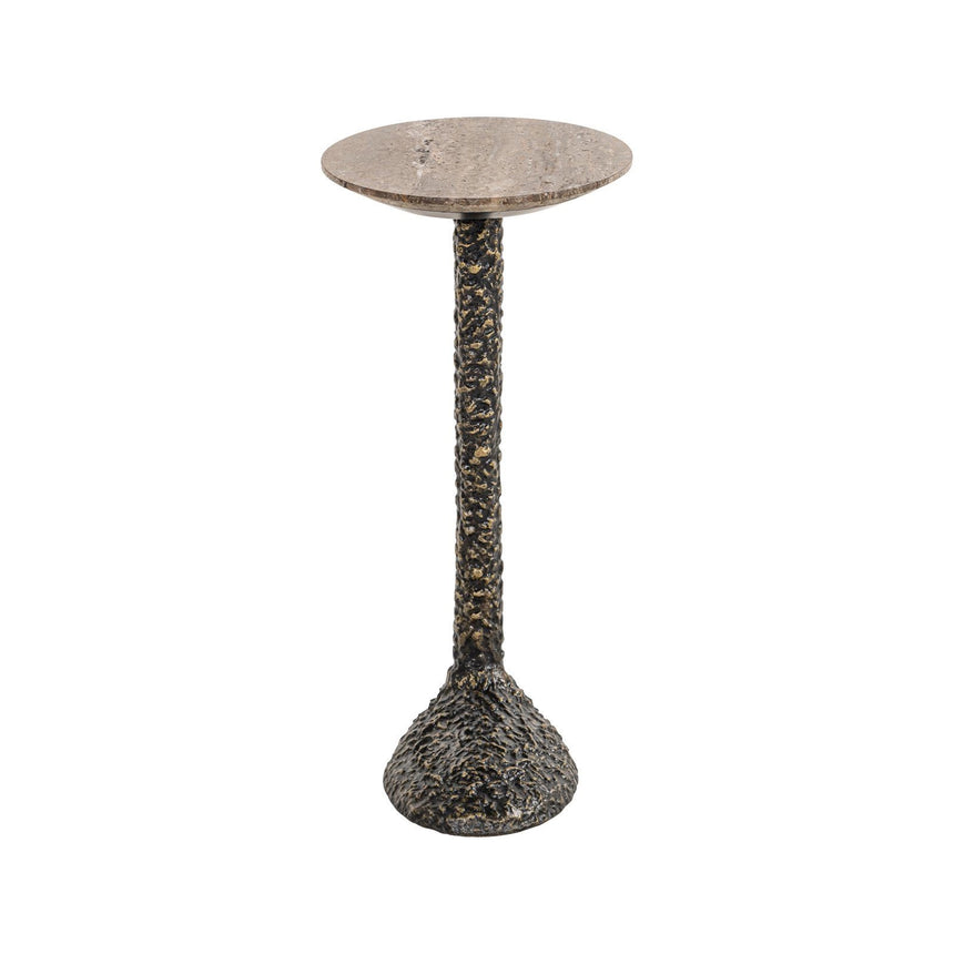 Beistelltisch Arosa in braun, 45,5x29,5x63 cm von Richmond Interiors – Produktbild 3