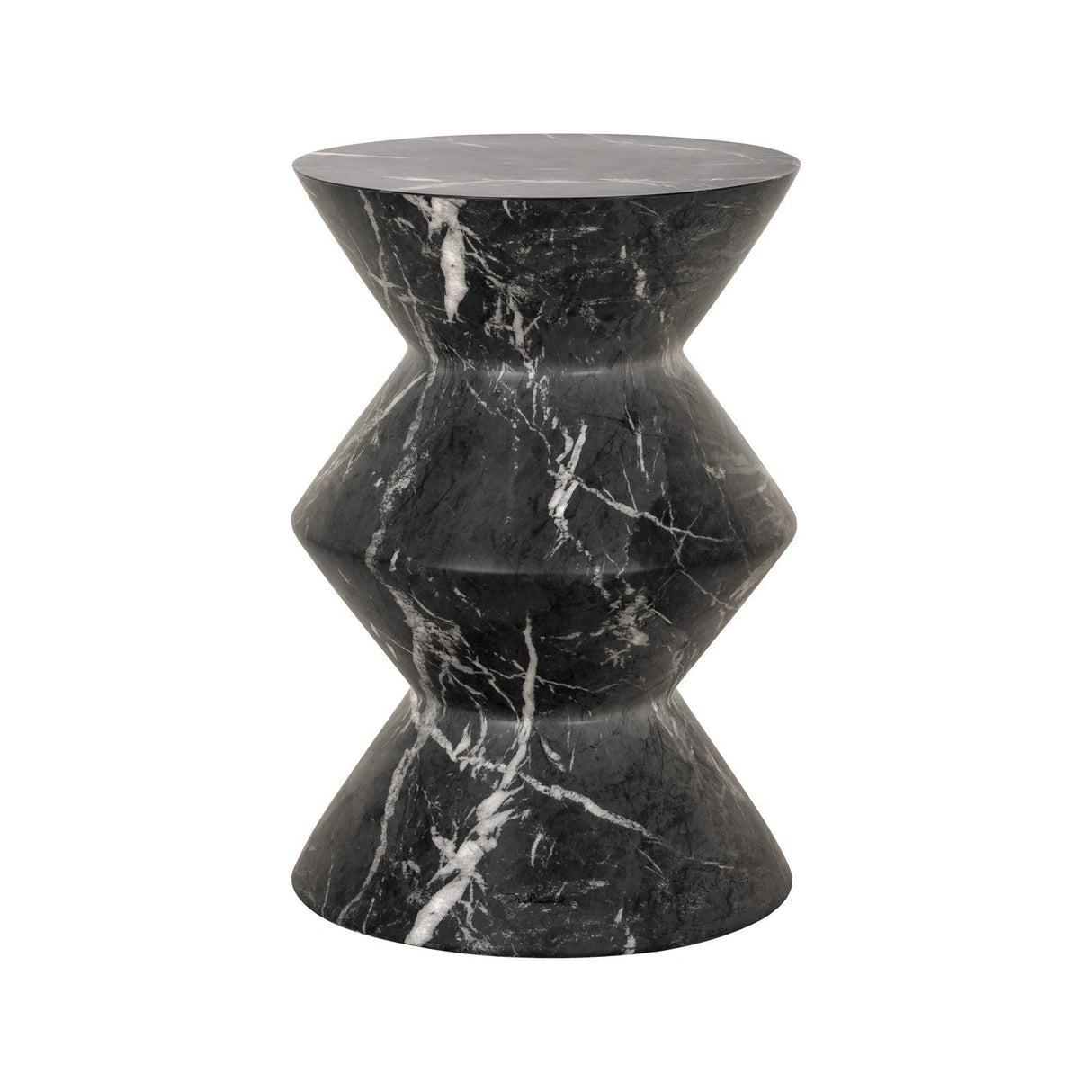 Beistelltisch Bosco aus Acryl in schwarz, 40x40x57 cm von Richmond Interiors – Bild 1