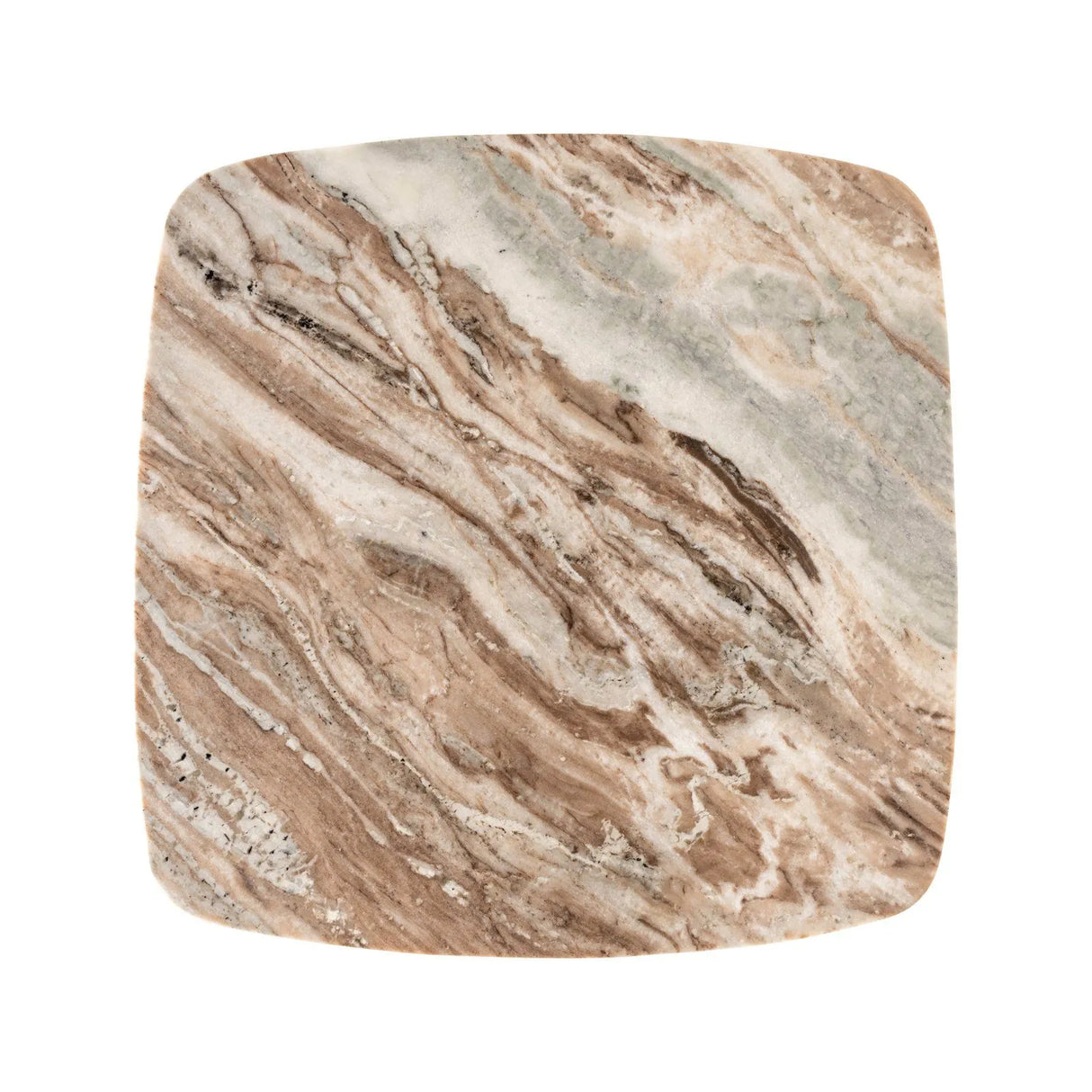 Beistelltisch Bottega aus Toronto-Marmor in Blush beige, 55x55x56 cm von Richmond Interiors – Produktbild 3