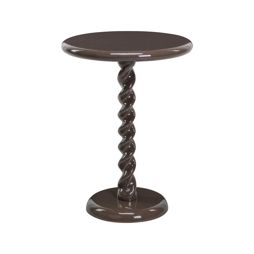 Beistelltisch Caspian in kastanienbraun, 40x40x51 cm von Richmond Interiors – Bild 1
