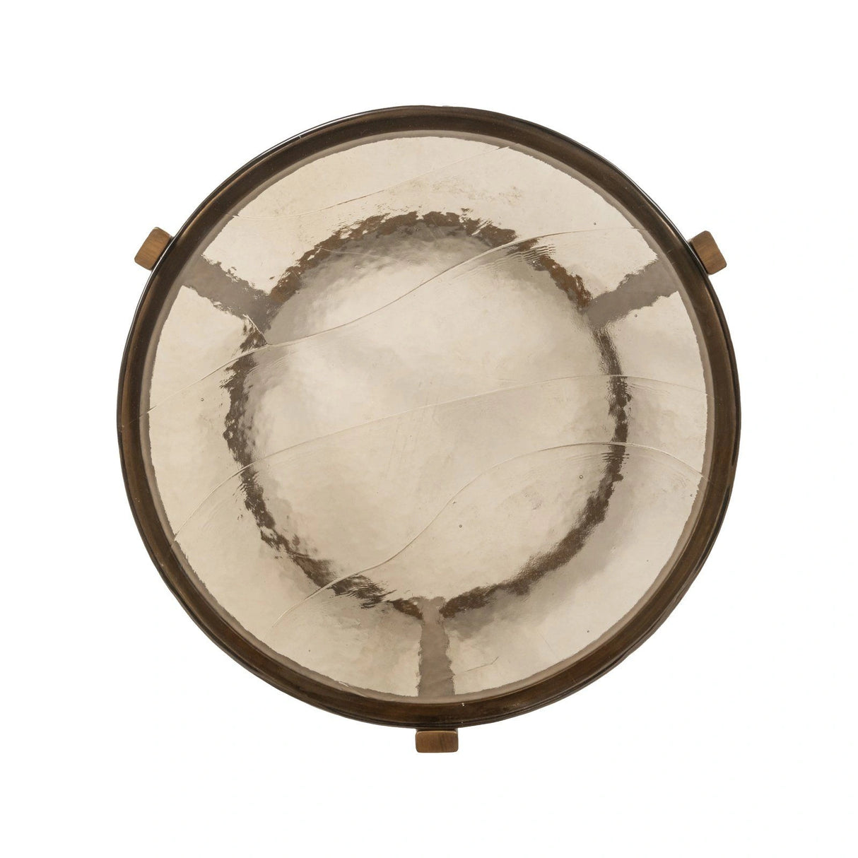 Beistelltisch Cleo mit Gussglas in gold 2er-Set von Richmond Interiors – Produktbild 2