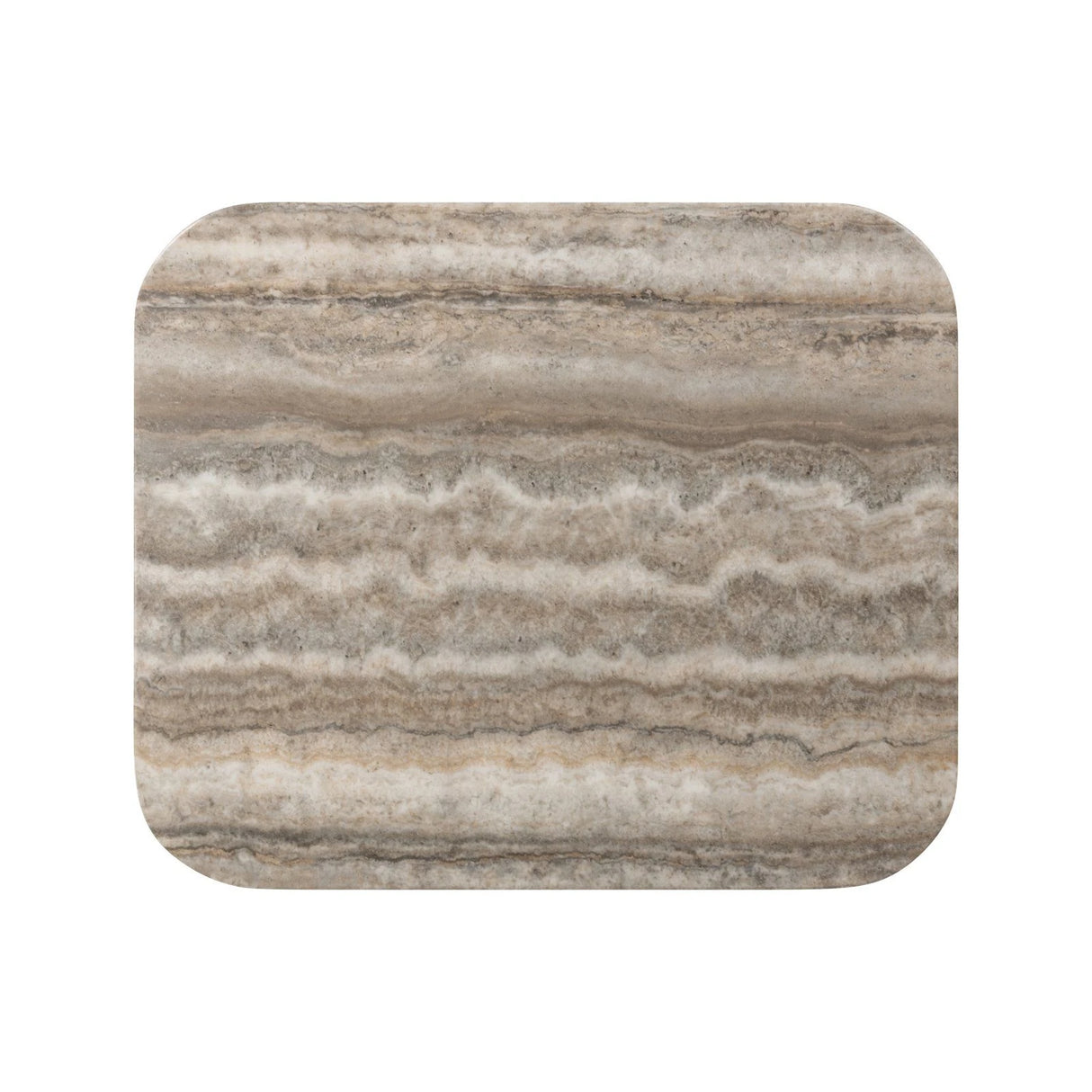 Beistelltisch Denizly aus Guangxi-Marmor in grau, 65x50x40 cm von Richmond Interiors – Produktbild 3