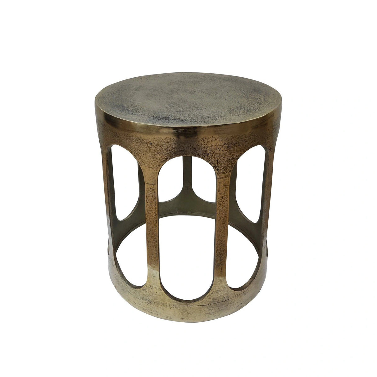 Beistelltisch Du Pont in brushed gold, 45x45x50 cm von Richmond Interiors – Produktbild 2