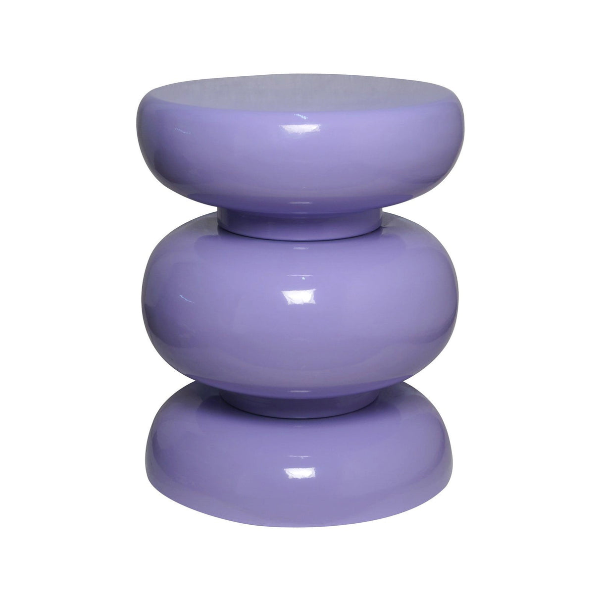 Beistelltisch Jari Lavender aus Eisen in Lila, 35x35x43,5 cm von Richmond Interiors – Bild 1