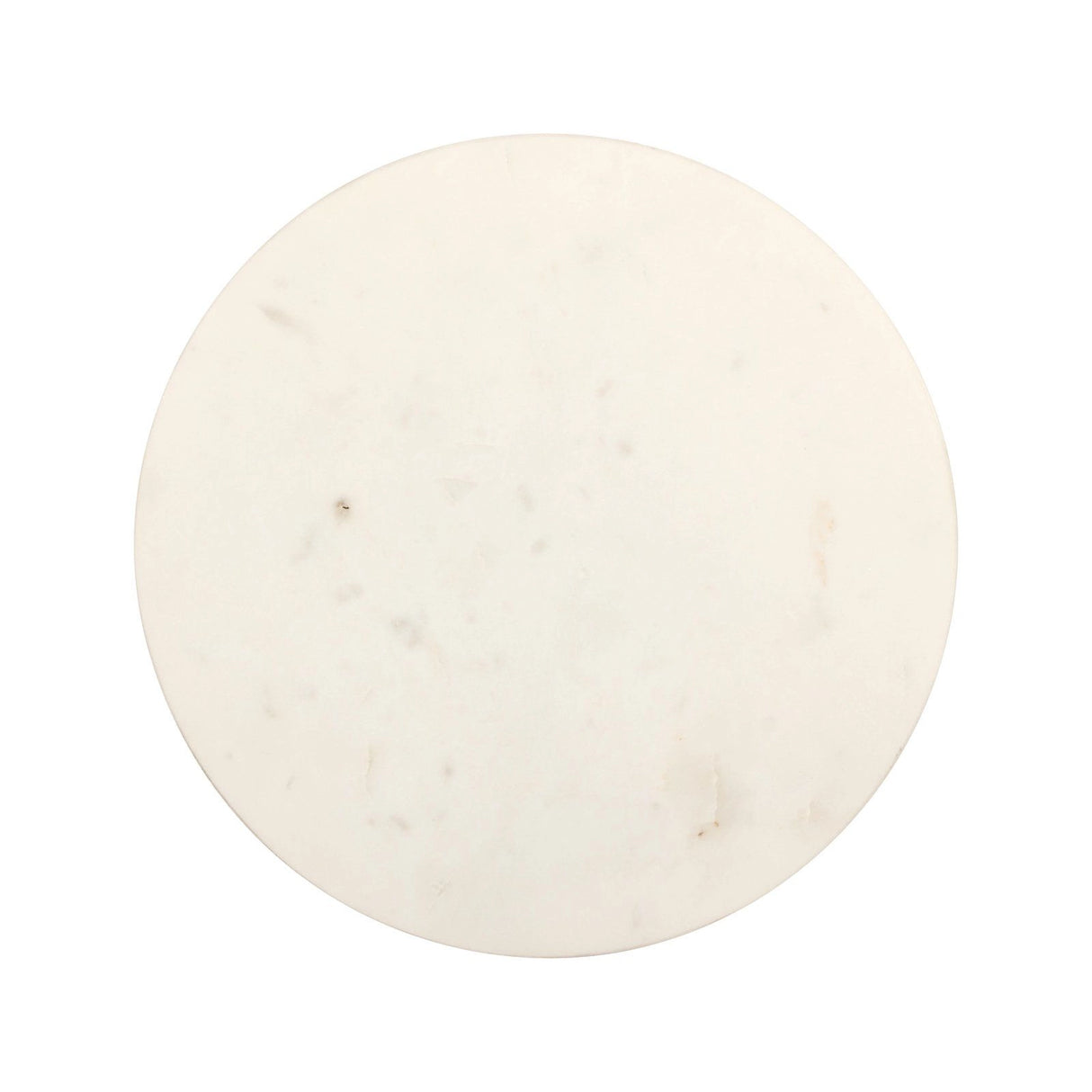 Beistelltisch Misty aus Marmor in weiß, 30x30x52 cm von Richmond Interiors – Produktbild 2