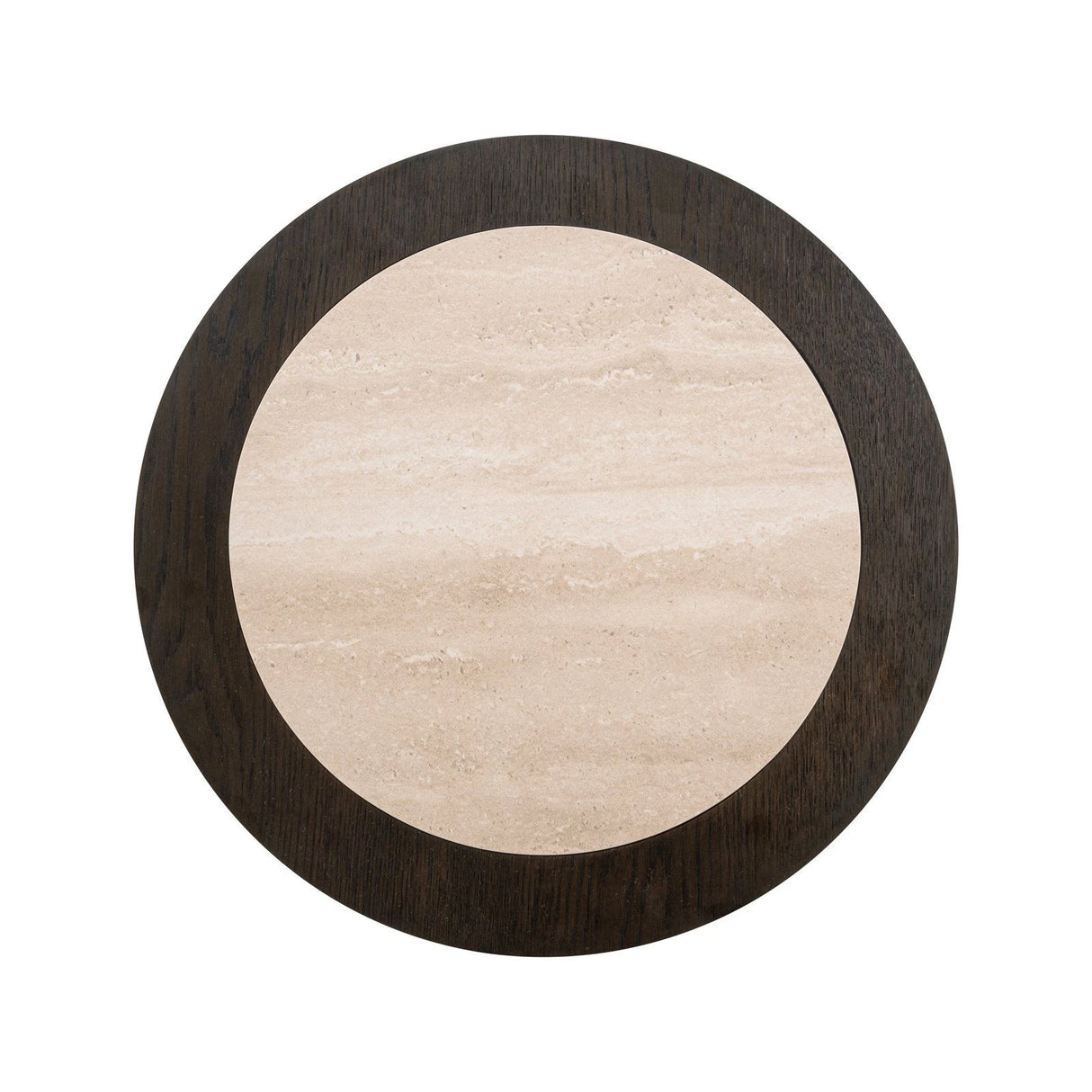 Beistelltisch Nando aus Eichenfurnier in braun, 60x60x55 cm von Richmond Interiors – Produktbild 2