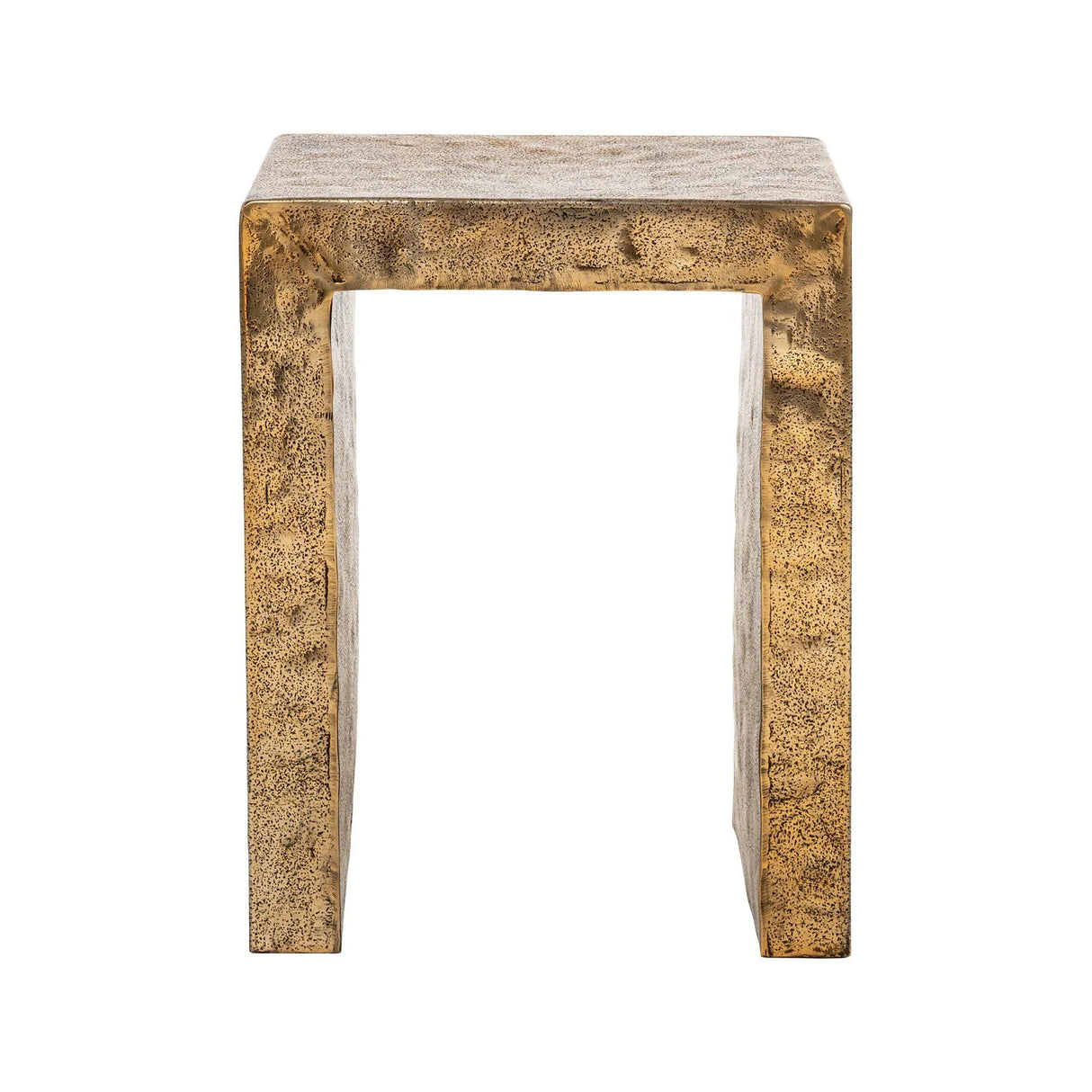 Beistelltisch Novan in gold, 40,5x29x50,5 cm von Richmond Interiors – Produktbild 2