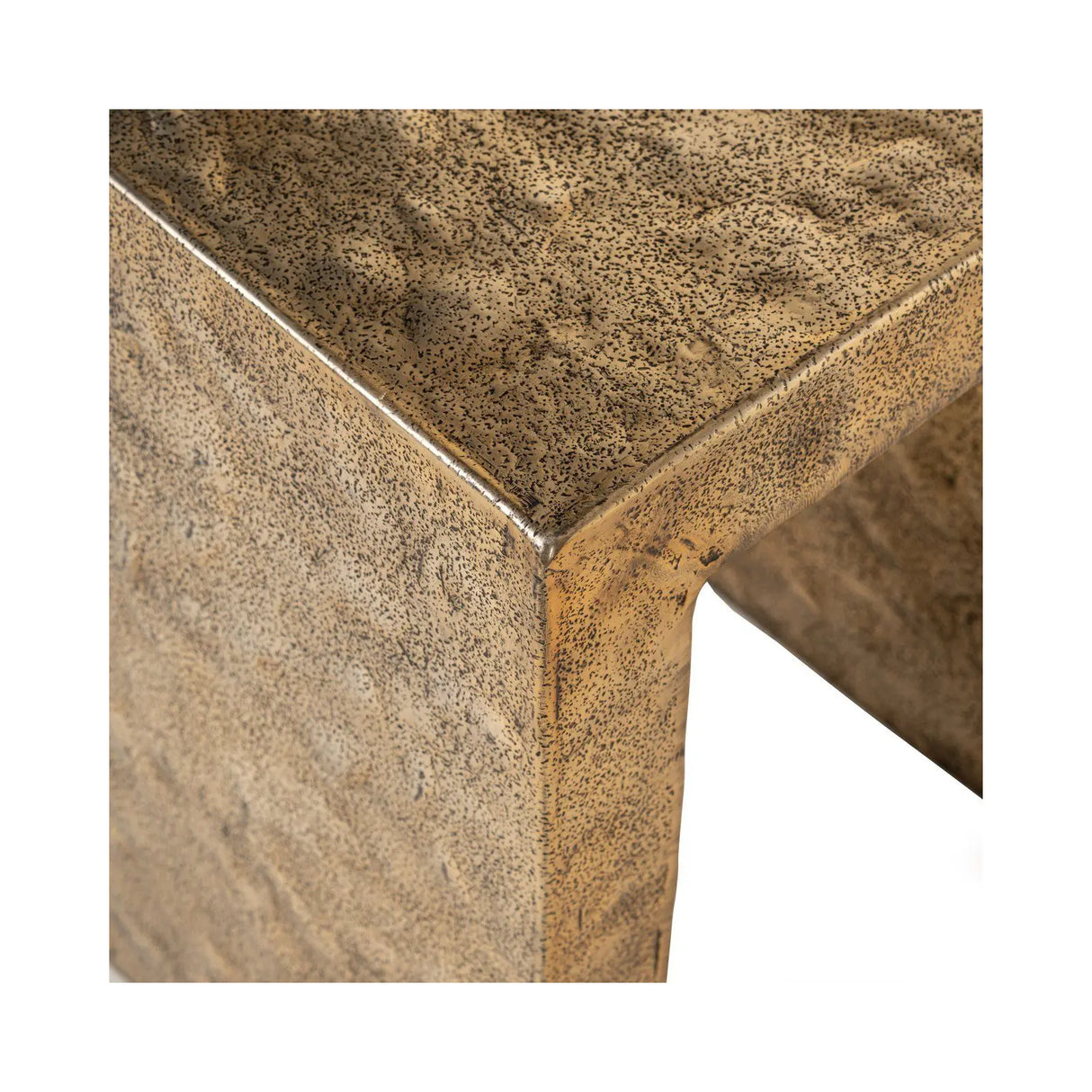 Beistelltisch Novan in gold, 40,5x29x50,5 cm von Richmond Interiors – Produktbild 4