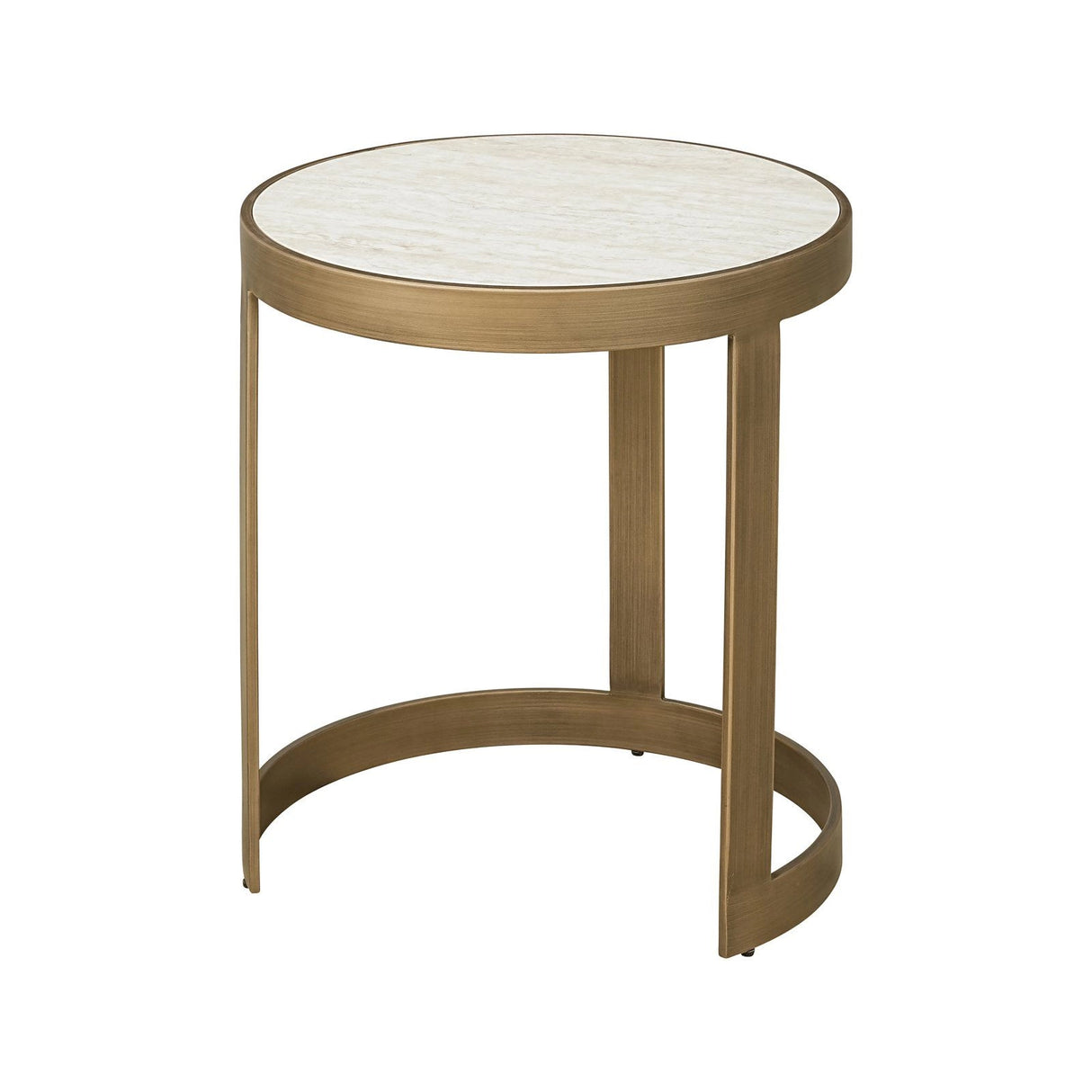 Beistelltisch Tivoli in weiß 2er-Set von Richmond Interiors – Produktbild 4