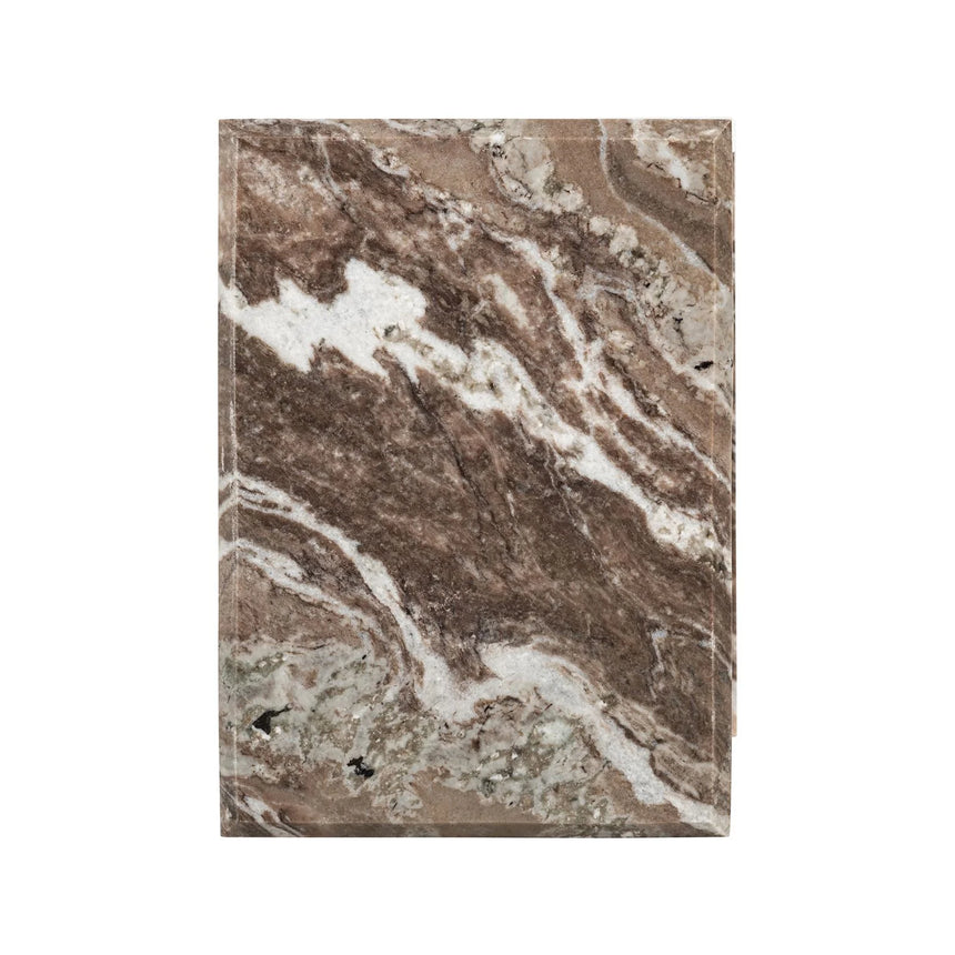 Beistelltisch Tovek aus Toronto-Marmor in blush beige, 36x25x57 cm von Richmond Interiors – Bild 4