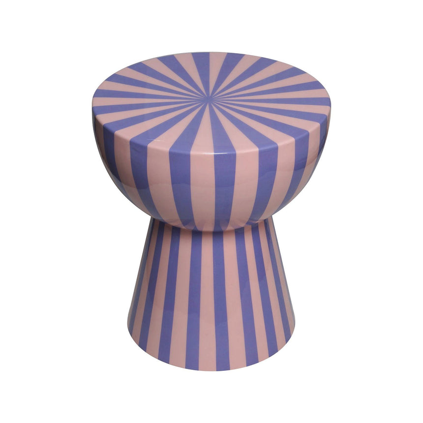 Beistelltisch Valeria aus Eisen in lila, 34x34x40 cm von Richmond Interiors – Bild 2