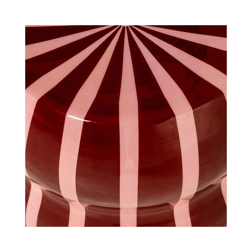 Beistelltisch Yalou in rot, 33x33x47 cm von Richmond Interiors – Produktbild 3