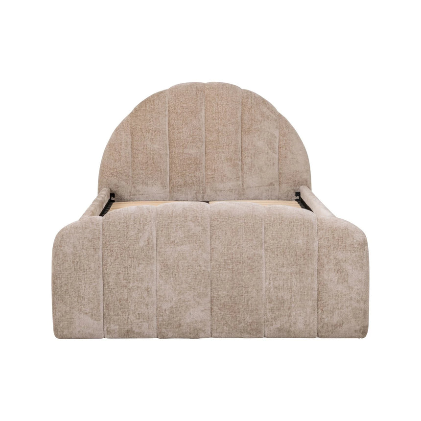 Bett Pixie 120x200 cm mit Ausziehbett in clay chenille, 138x220x110 cm von Richmond Interiors – Bild 6