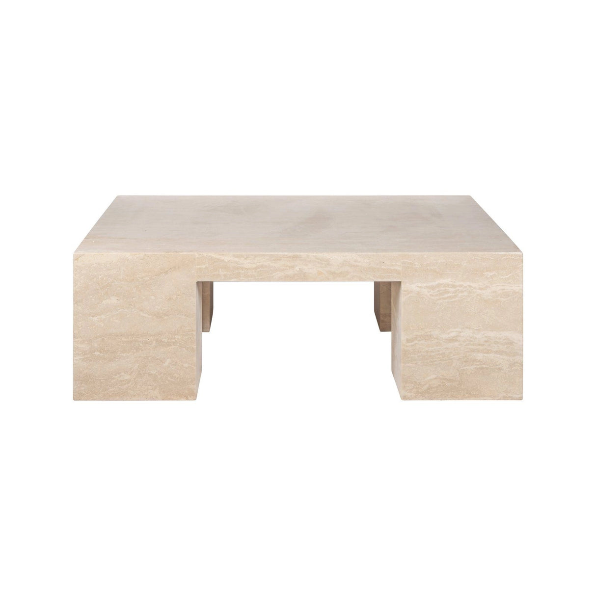 Couchtisch Alexander Jones (Biltmore) in beige, 110x110x37 cm von Richmond Interiors – Produktbild 2