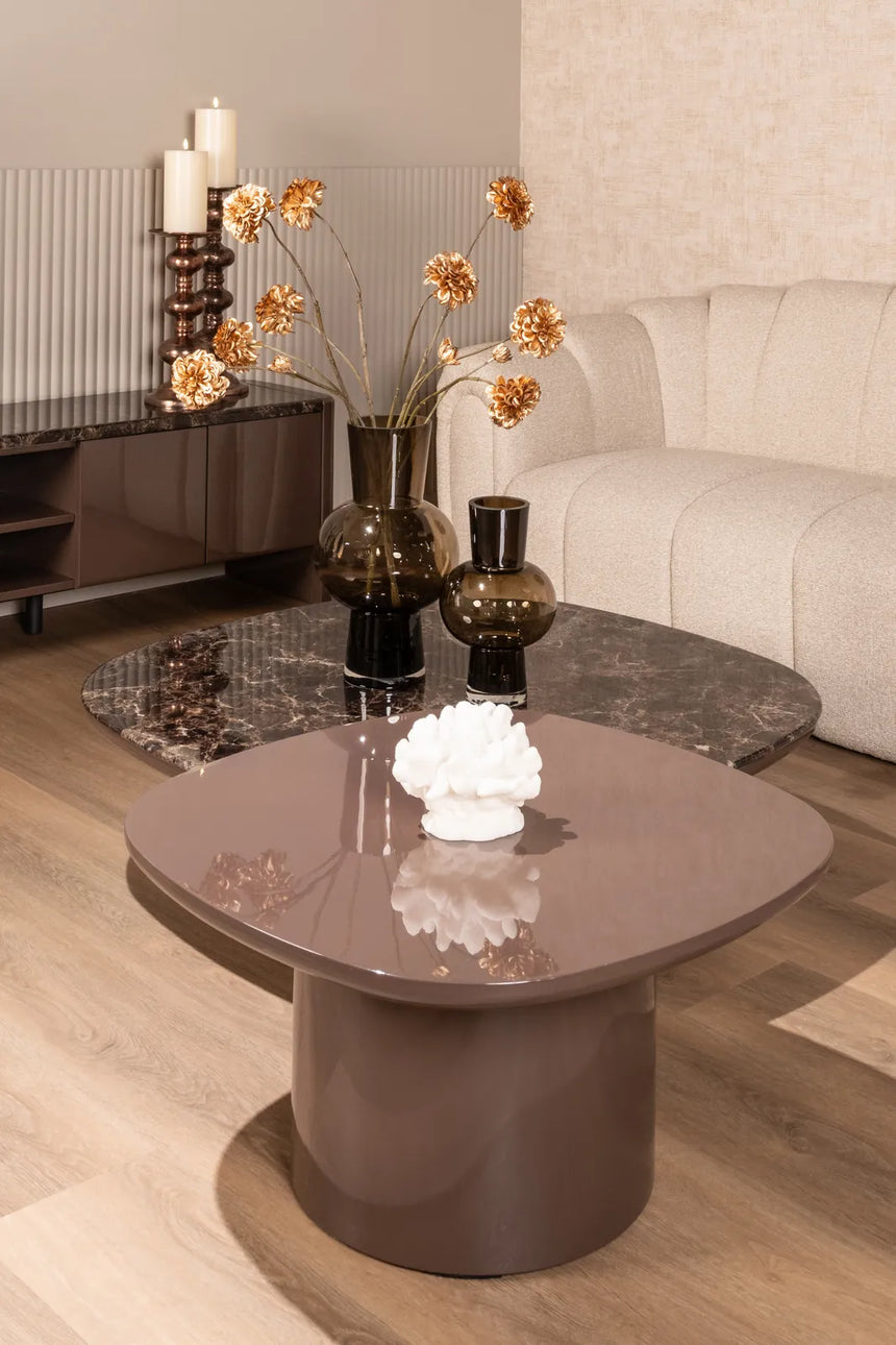 Couchtisch Almundi in schokoladenbraun, 100x100x30 cm von Richmond Interiors – Bild 6