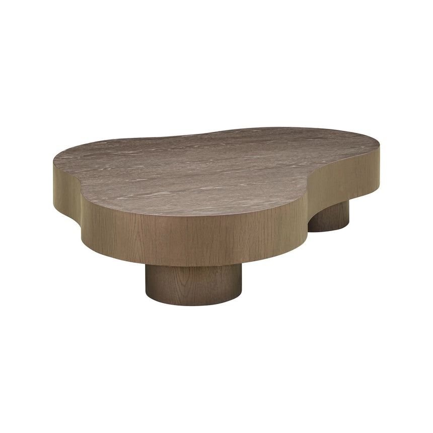 Couchtisch Bogor aus Eichenfurnier in braun 2er-Set, 142,4x103x30 cm von Richmond Interiors – Produktbild 4