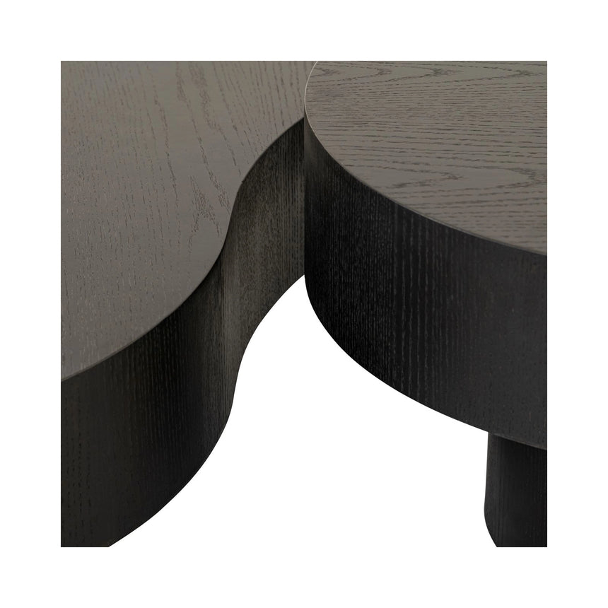 Couchtisch Bogor aus Eichenfurnier in dark coffee 2er-Set, 143x95x30 cm von Richmond Interiors – Produktbild 5