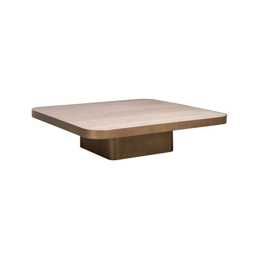 Couchtisch Claridge (Cumulus) in beige, 100x100x25 cm von Richmond Interiors – Bild 1