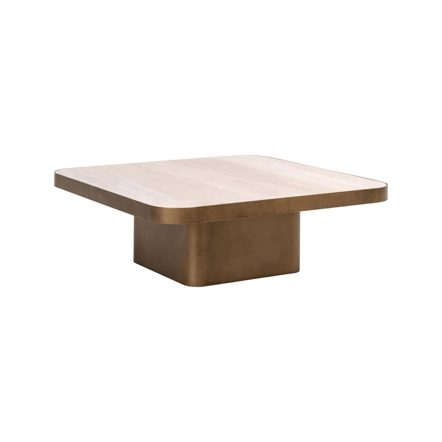Couchtisch Claridge (Cumulus) in beige, 90x90x31 cm von Richmond Interiors – Bild 1