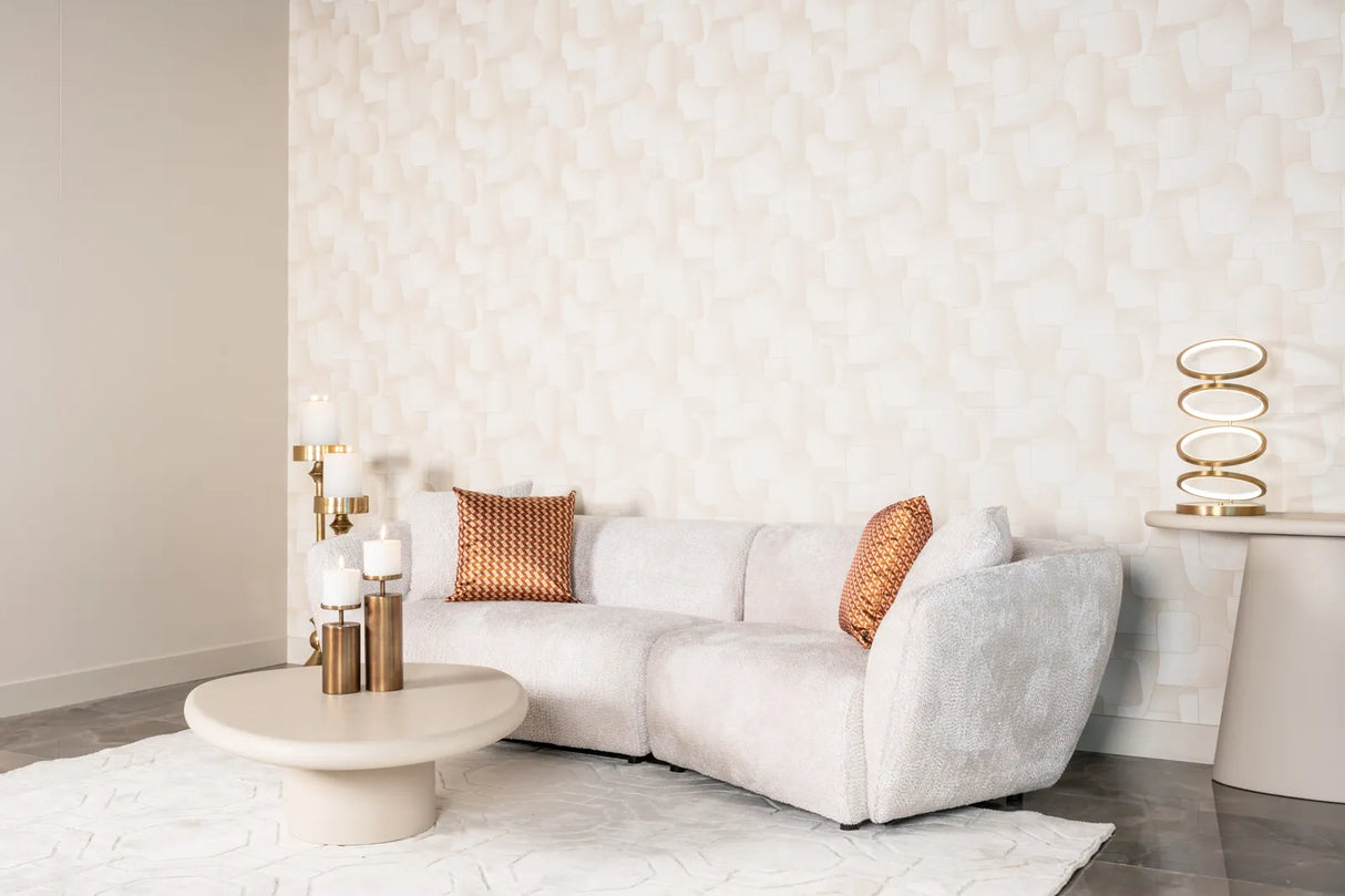 Couchtisch Clayton in beige, 110x90x34 cm von Richmond Interiors – Produktbild 6