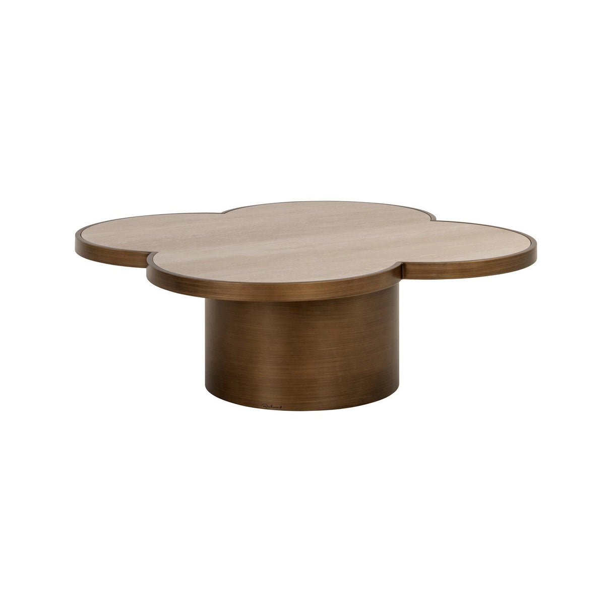 Couchtisch Clover in beige von Richmond Interiors – Produktbild 1