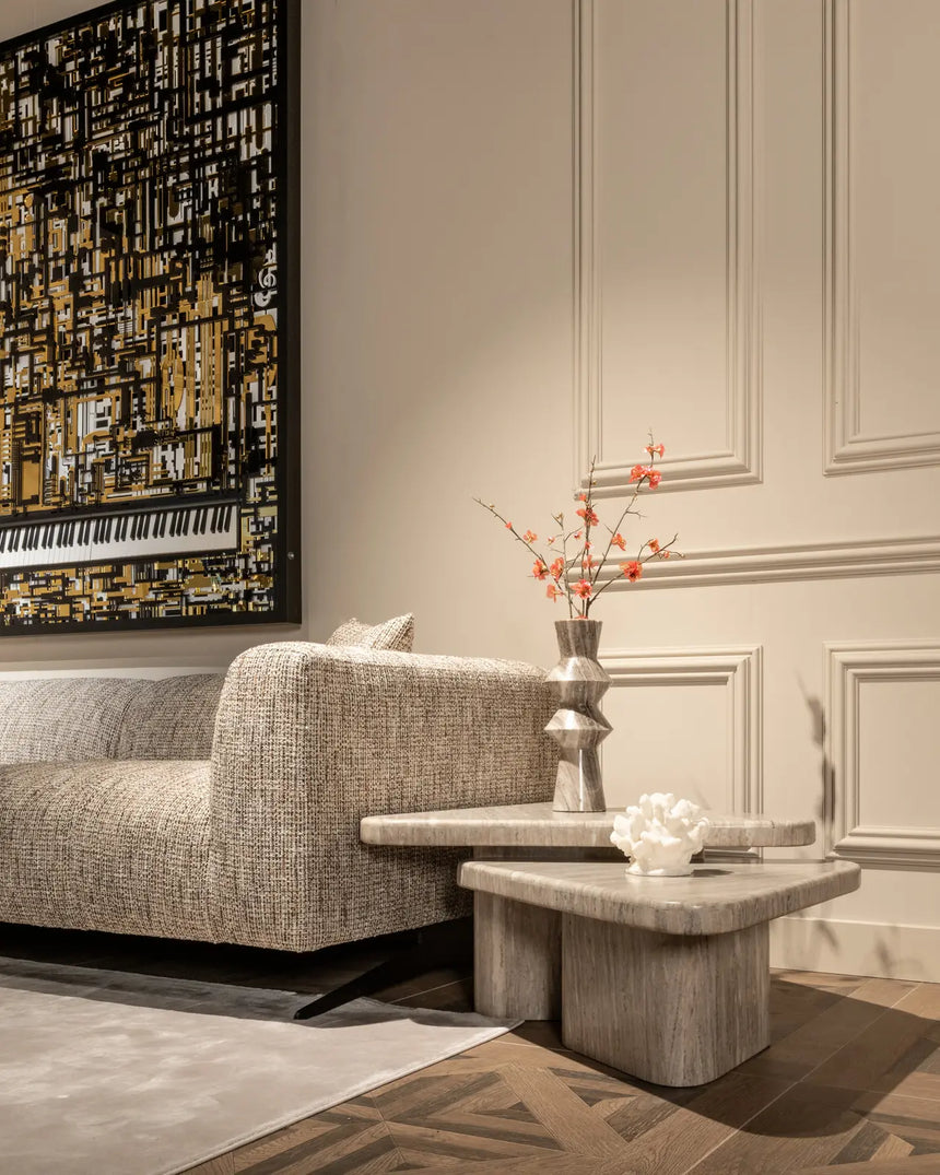 Couchtisch Dwayne aus Morchana-Marmor in beige 2er-Set von Richmond Interiors – Bild 10