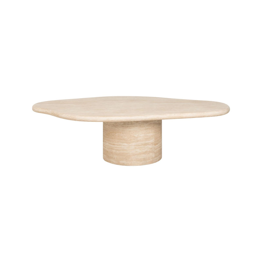 Couchtisch Fictus in beige, 130x80x35 cm von Richmond Interiors – Produktbild 2