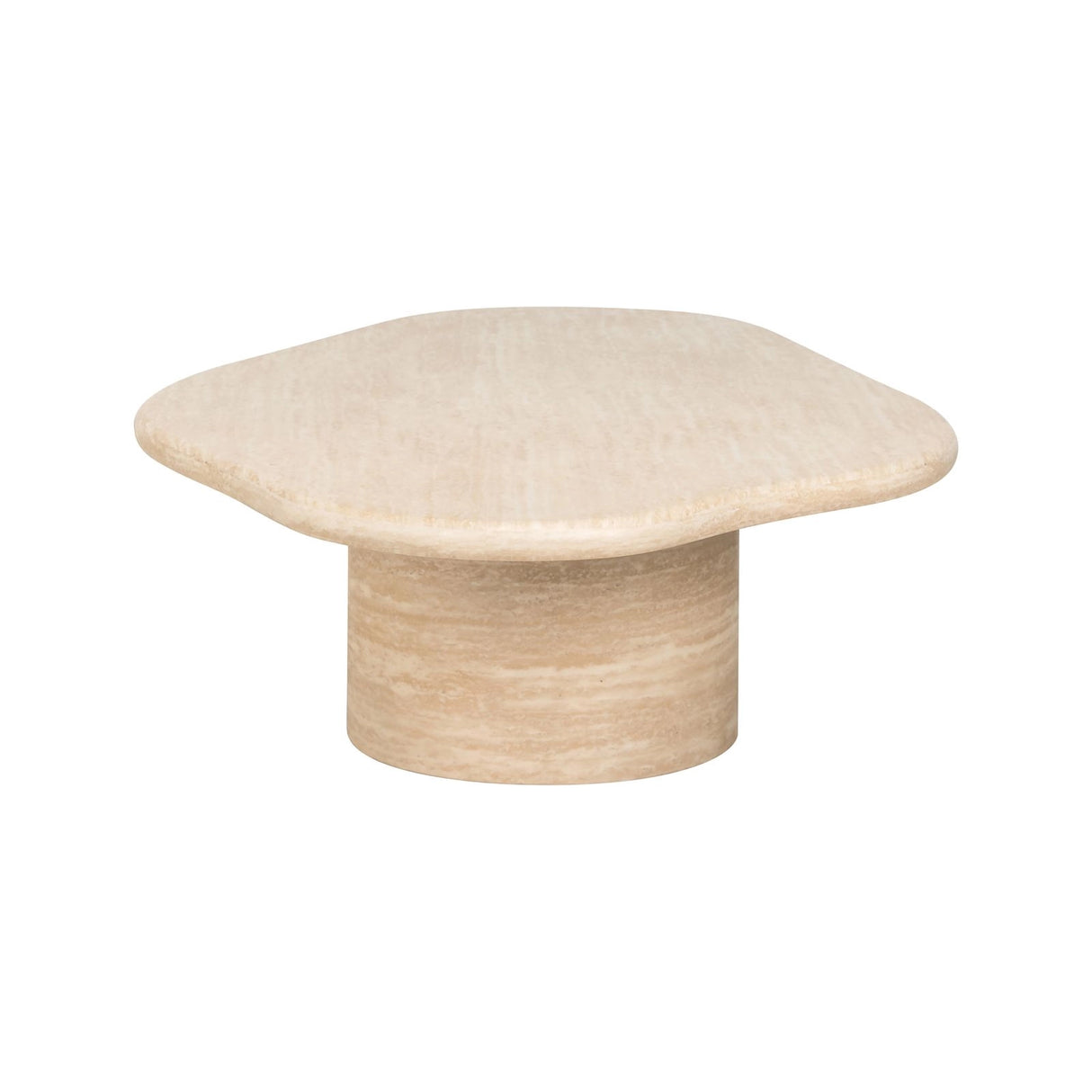 Couchtisch Fictus in beige, 130x80x35 cm von Richmond Interiors – Produktbild 3