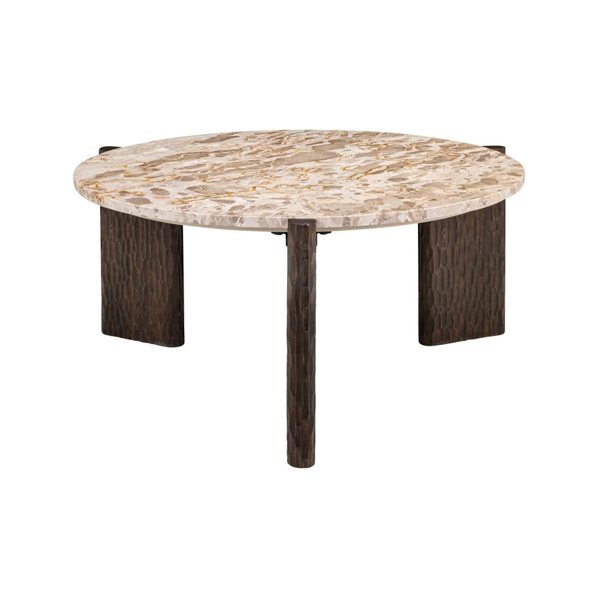 Couchtisch Kato in natur, 97x97x42 cm von Richmond Interiors – Bild 1