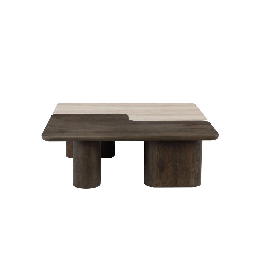 Couchtisch Nando aus Eichenfurnier in braun 2er-Set von Richmond Interiors – Produktbild 4