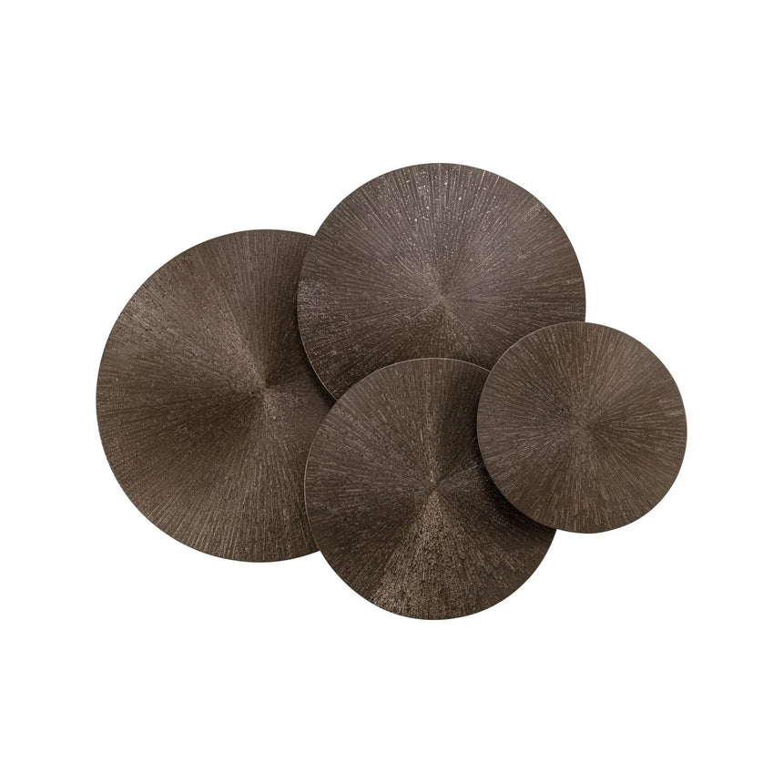 Couchtisch Quadra im 4er-Set in brunzae, 70x70x34 cm von Richmond Interiors – Bild 3