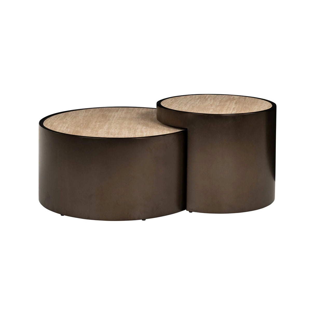 Couchtisch Ronson in beige 2er-Set von Richmond Interiors – Produktbild 2
