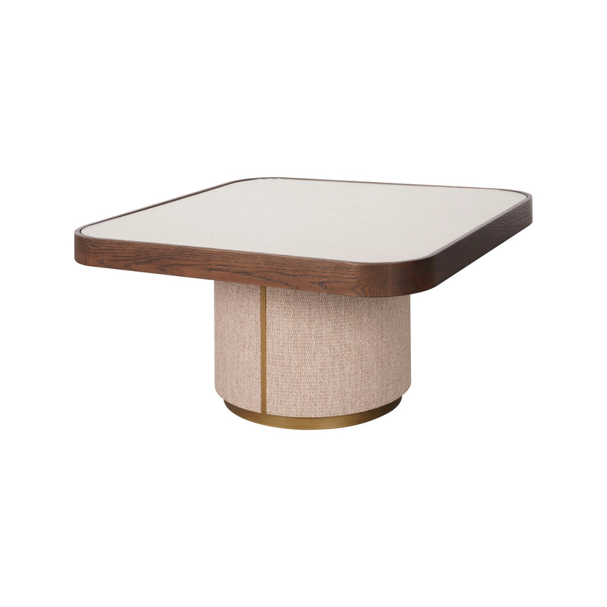 Couchtisch Willox mit Glas in braun 2er-Set von Richmond Interiors – Bild 3