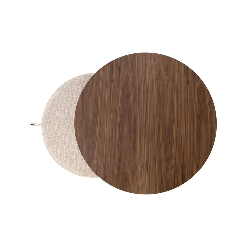 Couchtisch Windsor mit Walnussfurnier in walnuss und lodge desert als 2er-Set (flammhemmend), 90x90x40 cm von Richmond Interiors – Bild 5
