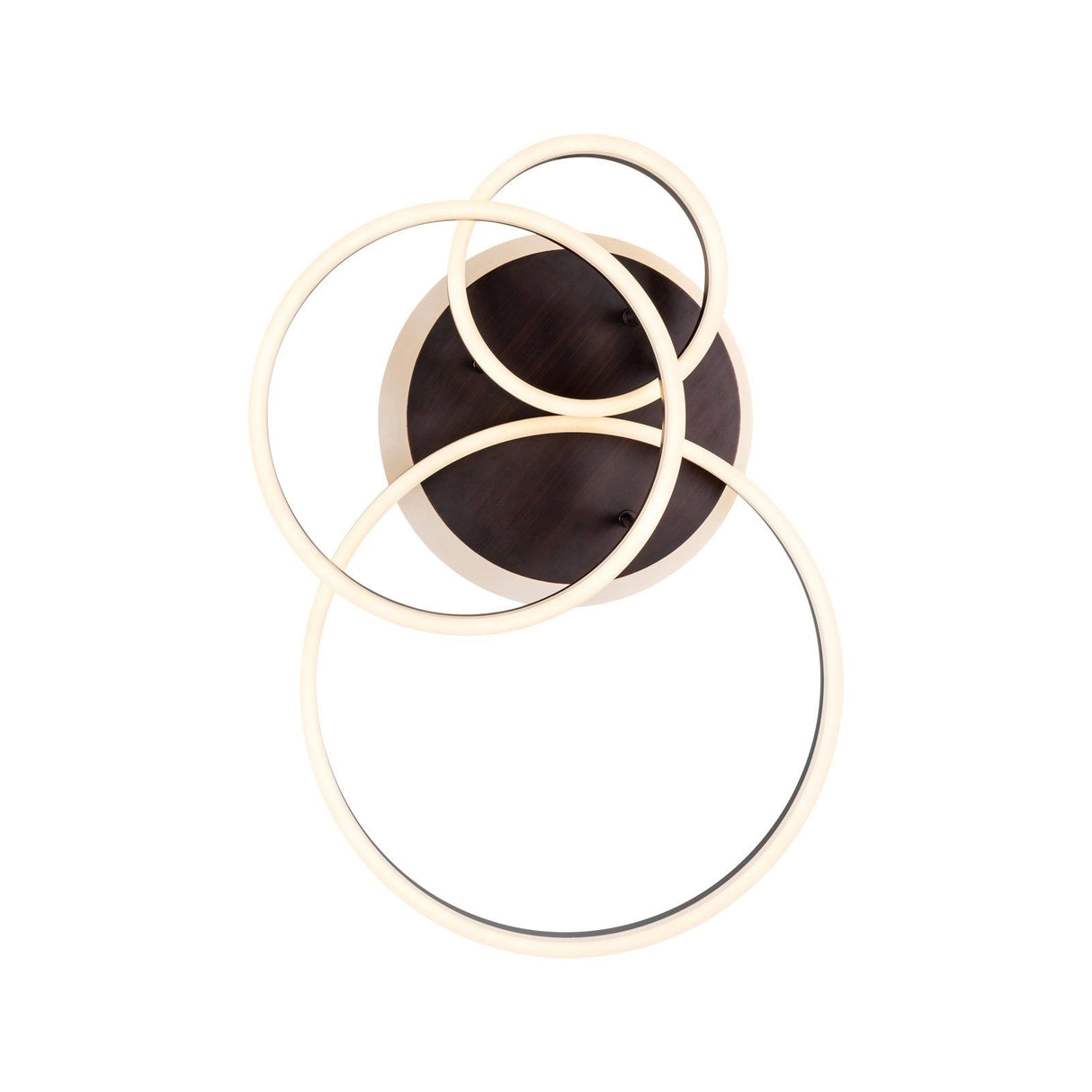 Deckenleuchte Mosa in braun aus Aluminium und Eisen, 44x18x60 cm von Richmond Interiors – Produktbild 1